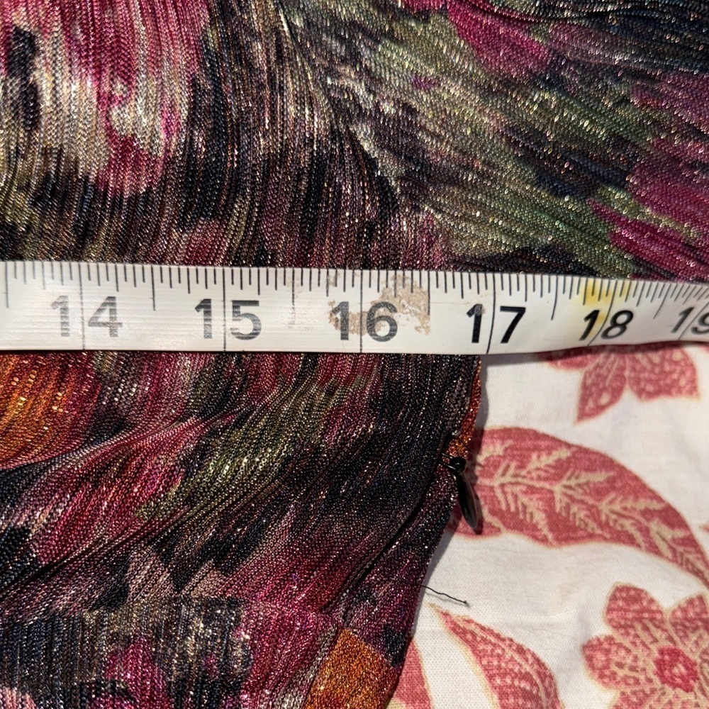 Lavender Brown Multicolor Long Sleeve Dress - Picture 10 of 16